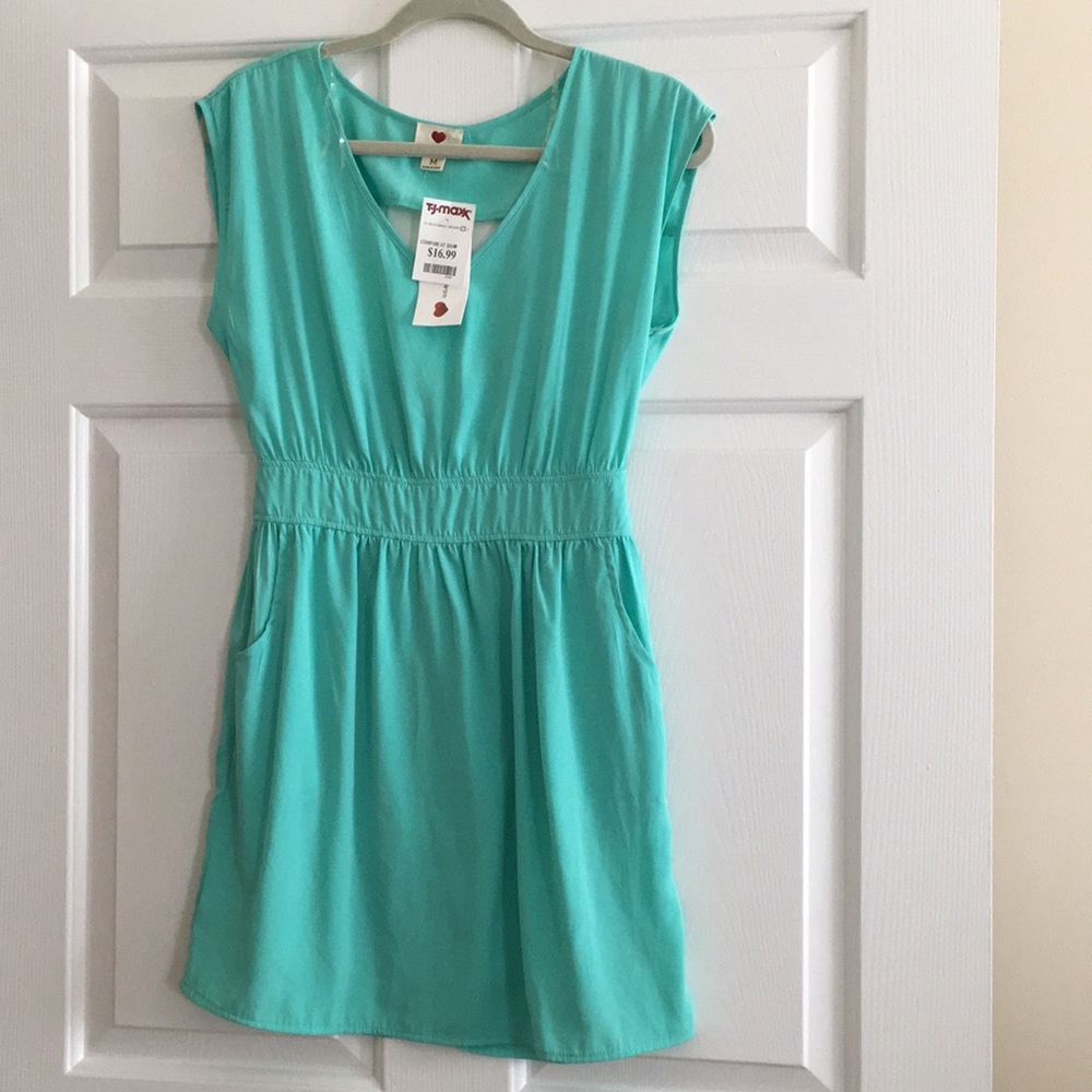 Turquoise dress